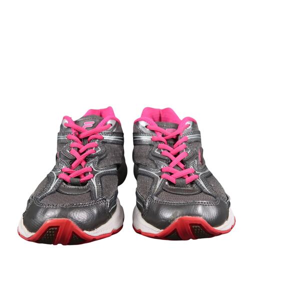 Fila Shoes Womens 8.5 Athletic Trainers Walk Run Active Casual Comfort Gray Pink - Picture 2 of 11